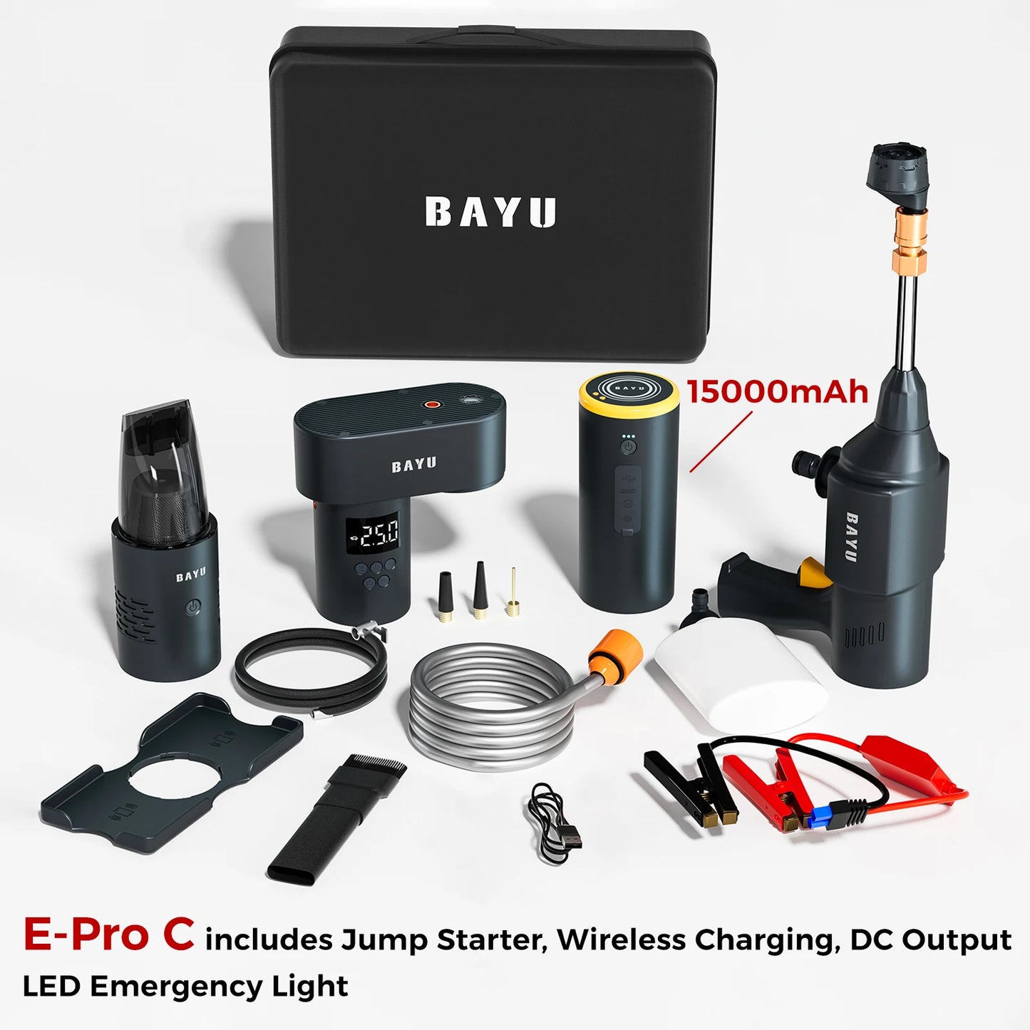 AutoRescue Pro 6-in-1 – Smart Car Emergency Kit
