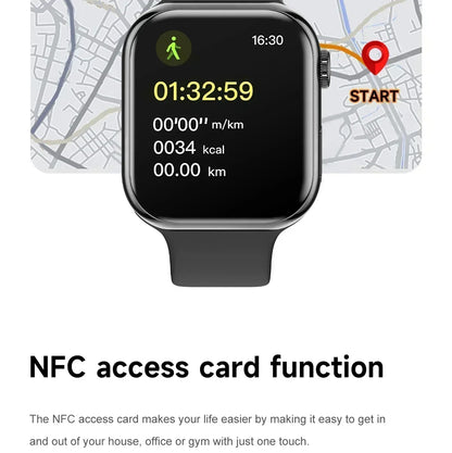 2025 Series 10 AquaLink GPS Smartwatch – NFC, Waterproof, for iPhone & Android