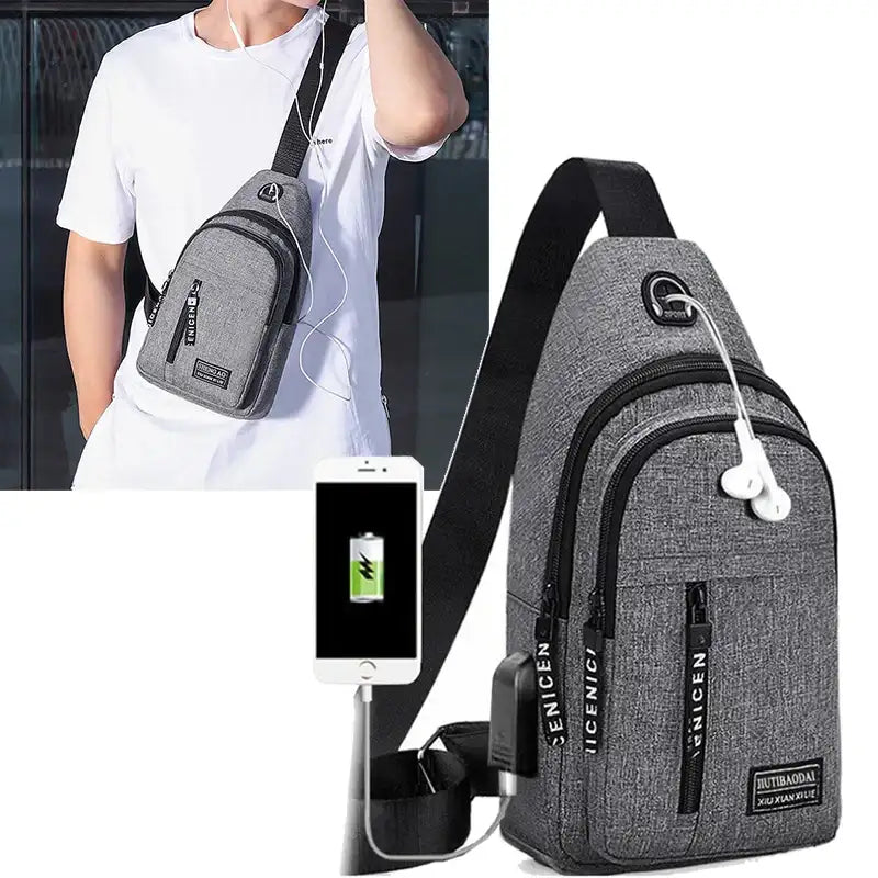 UrbanTech USB Chest Bag