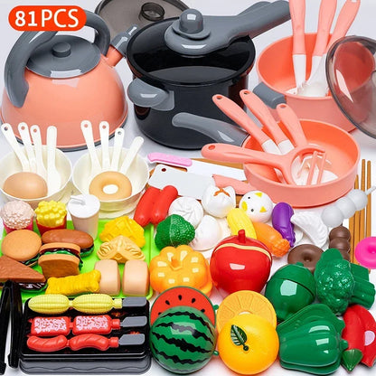 LittleCooks Kitchen – Pretend Play Cooking & Food Set