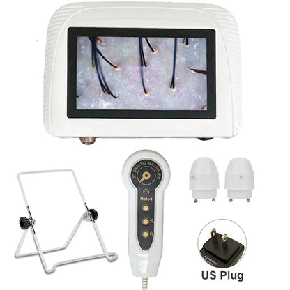 ClearView 5-Inch Skin & Scalp Analyser – Dual-Lens, Rechargeable