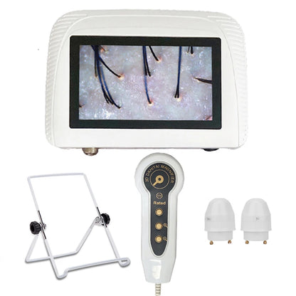 ClearView 5-Inch Skin & Scalp Analyser – Dual-Lens, Rechargeable