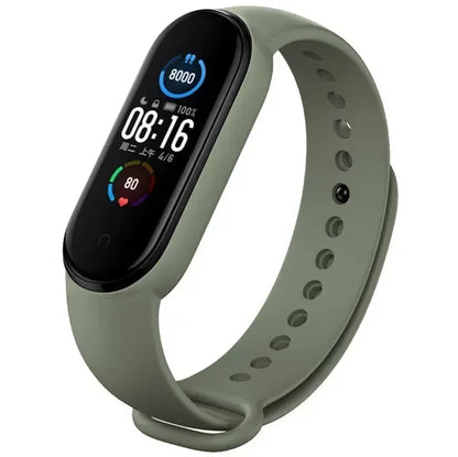 FlexFit Strap – Silicone Wristband for Mi Band 3–7