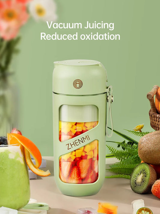 FreshBlend Pro – 12-Blade Portable Vacuum Juicer