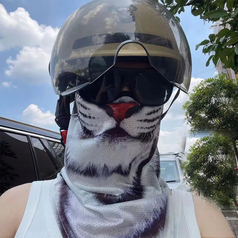 SunShield Cat 3D – Quick-Dry Face & Neck Cover