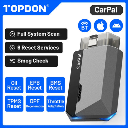 AutoDiagnose Car Scanner: Bluetooth OBD2 for Smog & System Check