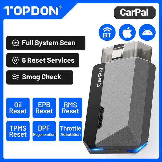 AutoDiagnose Car Scanner: Bluetooth OBD2 for Smog & System Check