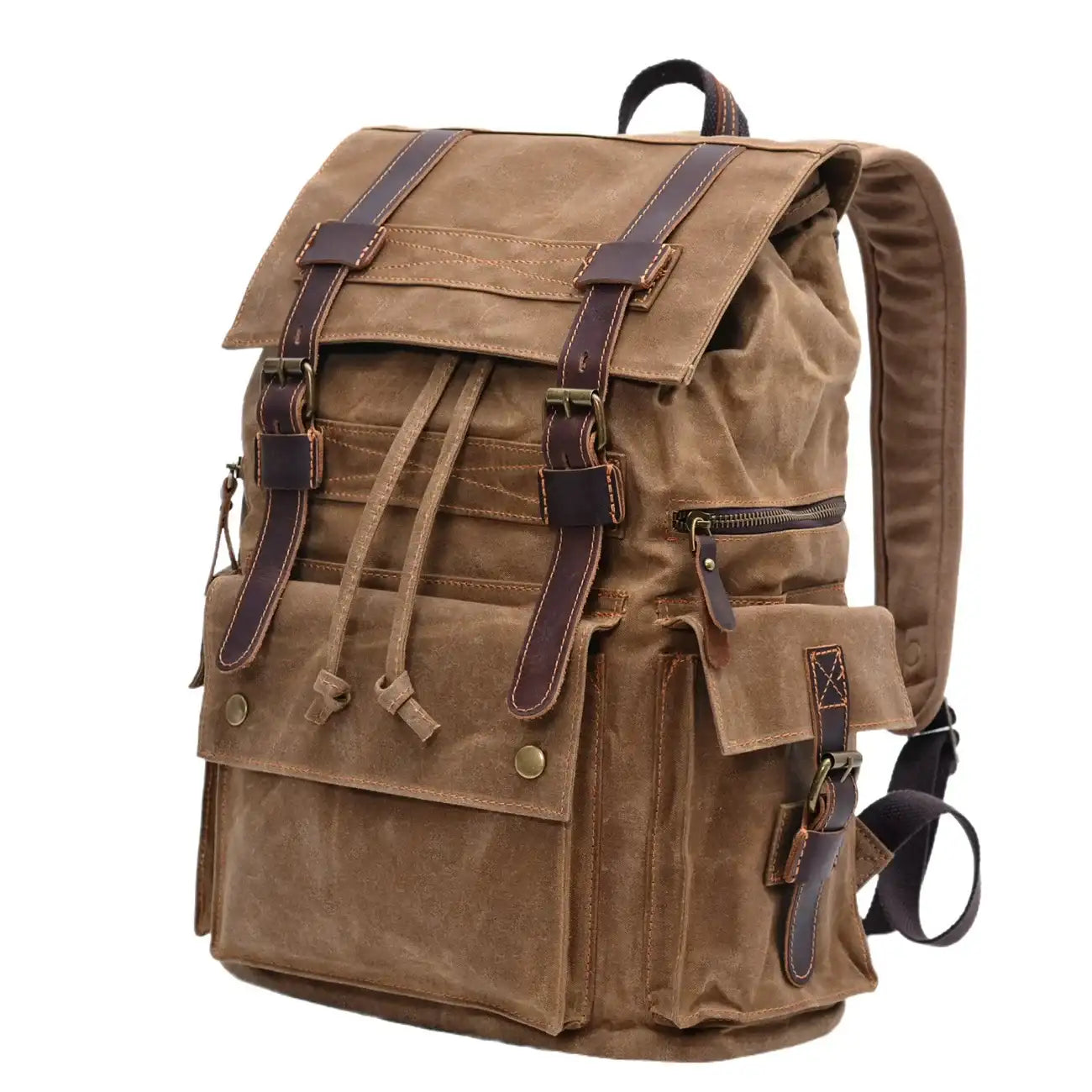 TrailMaster Waxed Canvas Rucksack