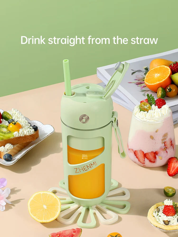 FreshBlend Pro – 12-Blade Portable Vacuum Juicer