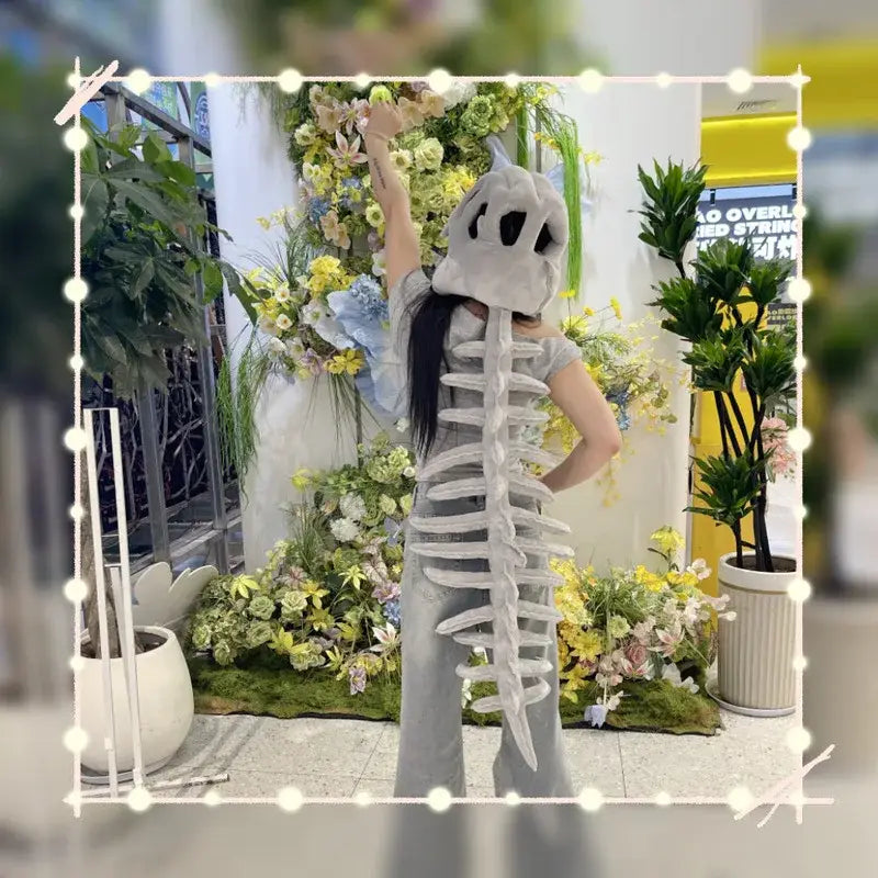 DinoSkull Play Mask – Funny Dinosaur Costume Headwear