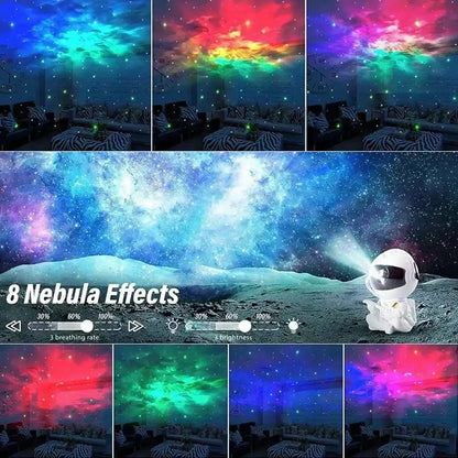 Astronaut Galaxy Star Projector – Nebula LED Night Light
