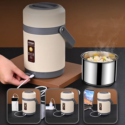 Electric Heated Lunch Box – HeatBox Pro