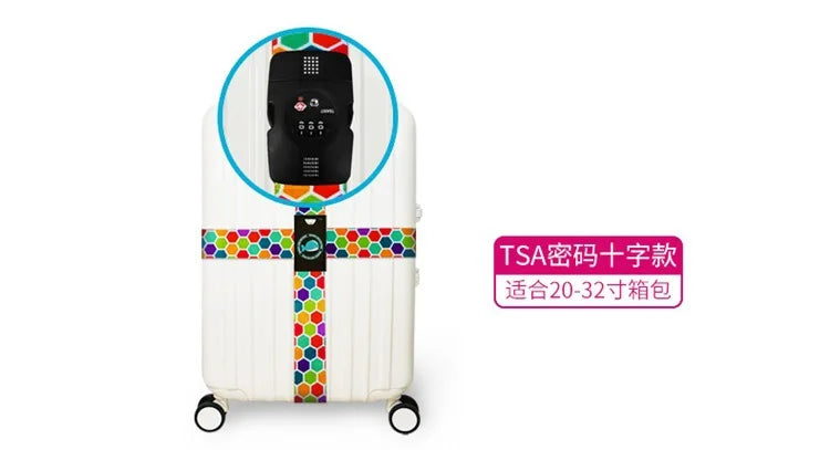 SecureTravel TSA Luggage Straps