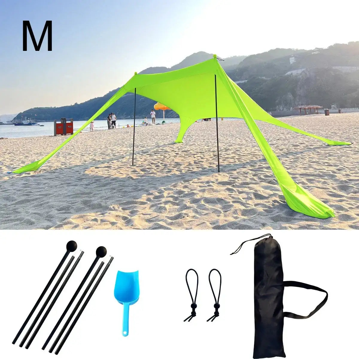 SunShield Pro – UV Protection Beach Tent