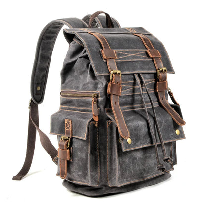 TrailMaster Waxed Canvas Rucksack