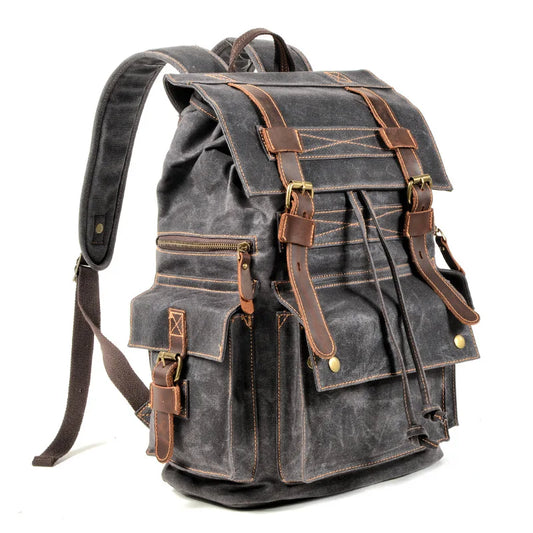 TrailMaster Waxed Canvas Rucksack