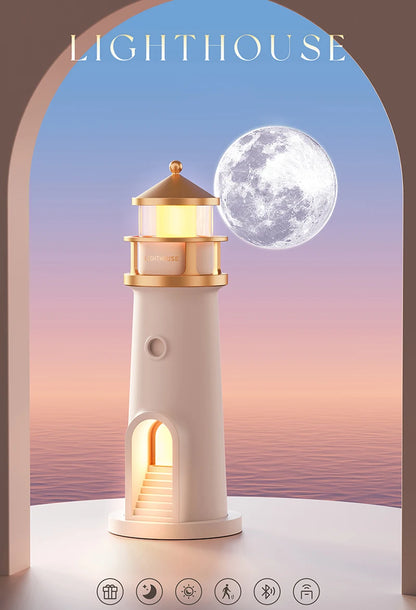 LunaBeam Pro – Smart Moon & Lighthouse Projection Lamp