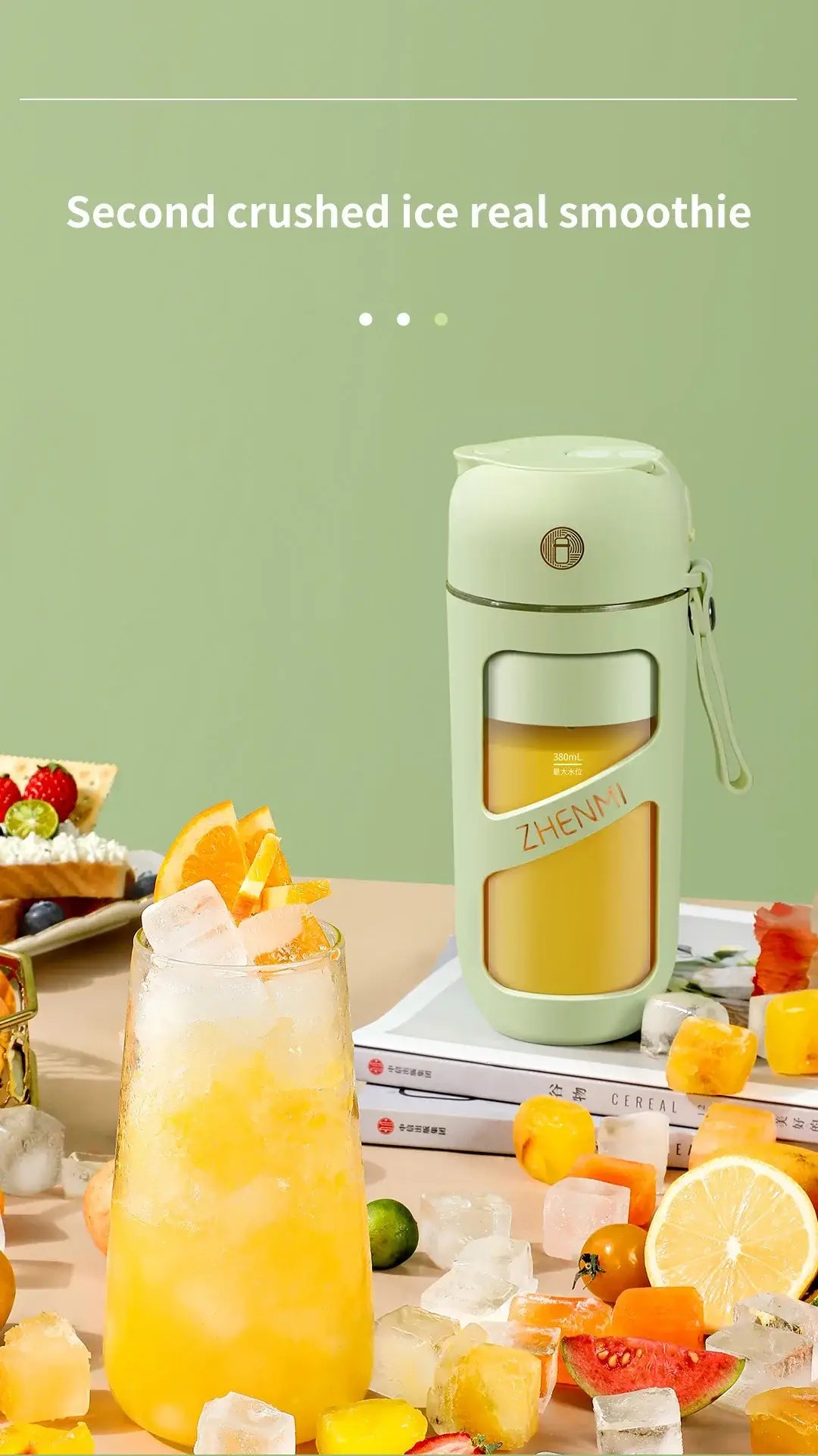 FreshBlend Pro – 12-Blade Portable Vacuum Juicer