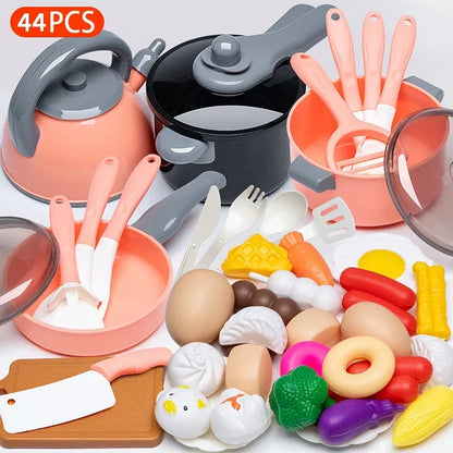 LittleCooks Kitchen – Pretend Play Cooking & Food Set