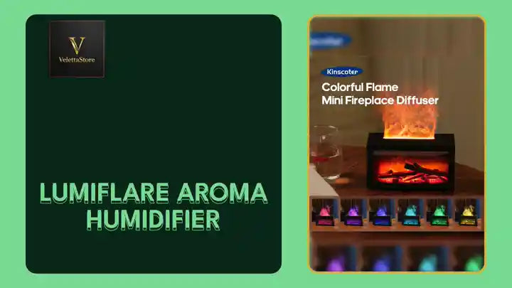 LumiFlare Aroma Humidifier by@Outfy