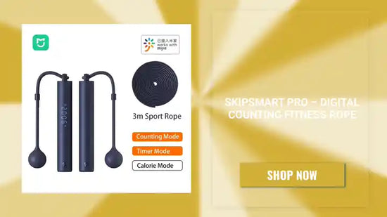 SkipSmart Pro &ndash; Digital Counting Fitness Rope by@Outfy