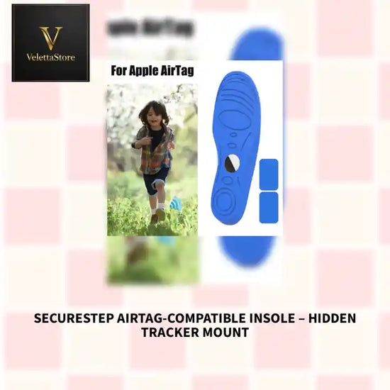 SecureStep AirTag-Compatible Insole &ndash; Hidden Tracker Mount by@Outfy
