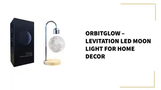 OrbitGlow &ndash; Levitation LED Moon Light for Home Decor by@Outfy