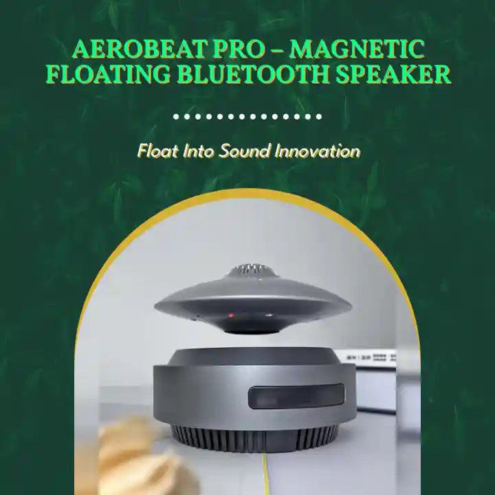 AeroBeat Pro &ndash; Magnetic Floating Bluetooth Speaker by@Outfy