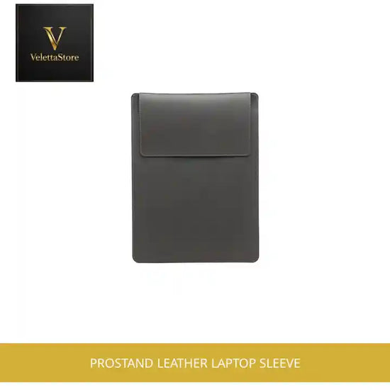 ProStand Leather Laptop Sleeve by@Outfy