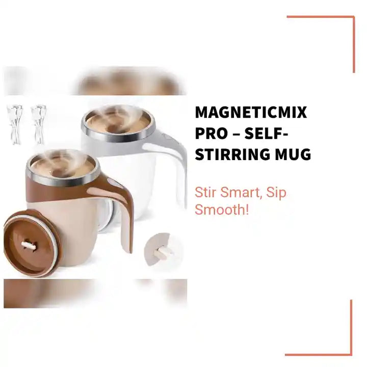 MagneticMix Pro &ndash; Self-Stirring Mug by@Outfy