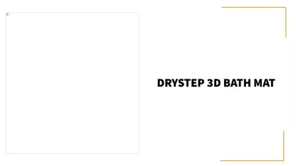 DryStep 3D Bath Mat by@Outfy