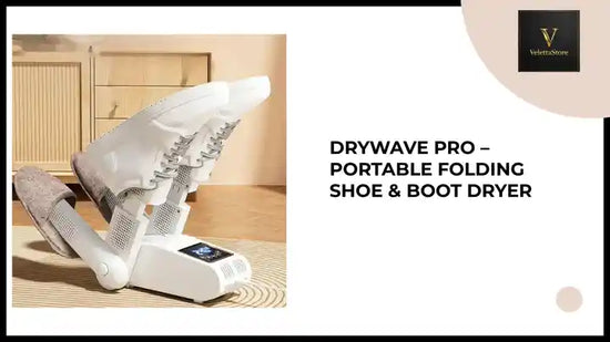 DryWave Pro &ndash; Portable Folding Shoe &amp; Boot Dryer by@Outfy