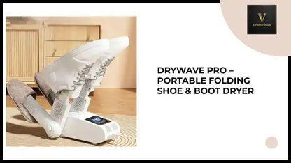 DryWave Pro &ndash; Portable Folding Shoe &amp; Boot Dryer by@Outfy