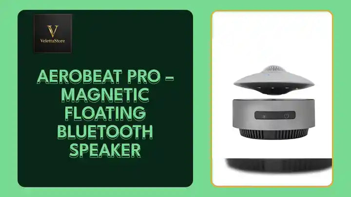 AeroBeat Pro &ndash; Magnetic Floating Bluetooth Speaker by@Outfy