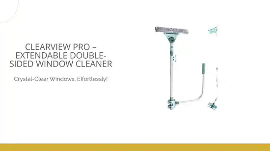 ClearView Pro &ndash; Extendable Double-Sided Window Cleaner by@Outfy