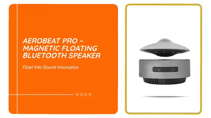 AeroBeat Pro &ndash; Magnetic Floating Bluetooth Speaker by@Outfy