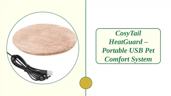 CosyTail HeatGuard &ndash; Portable USB Pet Comfort System by@Outfy