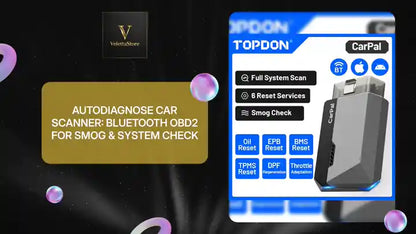 AutoDiagnose Car Scanner: Bluetooth OBD2 for Smog &amp; System Check by@Outfy