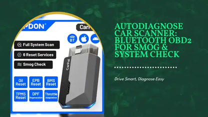 AutoDiagnose Car Scanner: Bluetooth OBD2 for Smog &amp; System Check by@Outfy